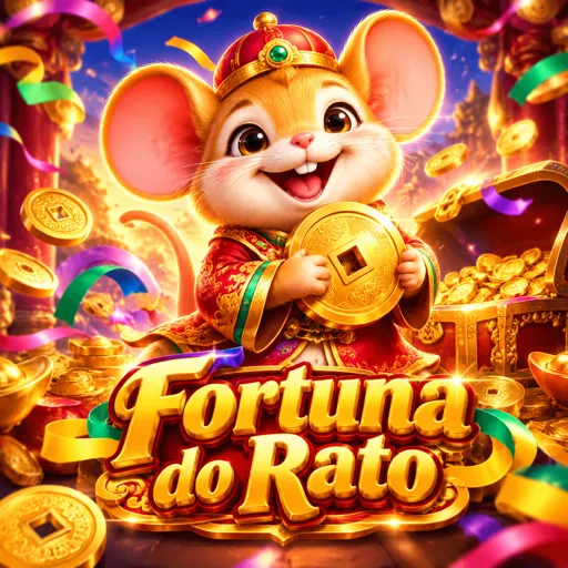 Tela do slot Fortune Mouse com rato dourado e lanternas