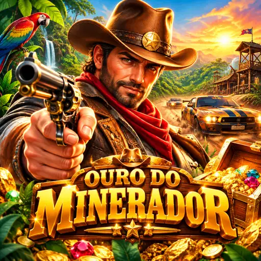 Caça-níquel de faroeste com xerife e dinamites nos rolos