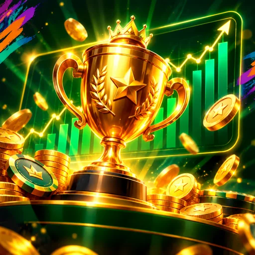 Gráfico comparando retorno teórico e variação em jogos crash